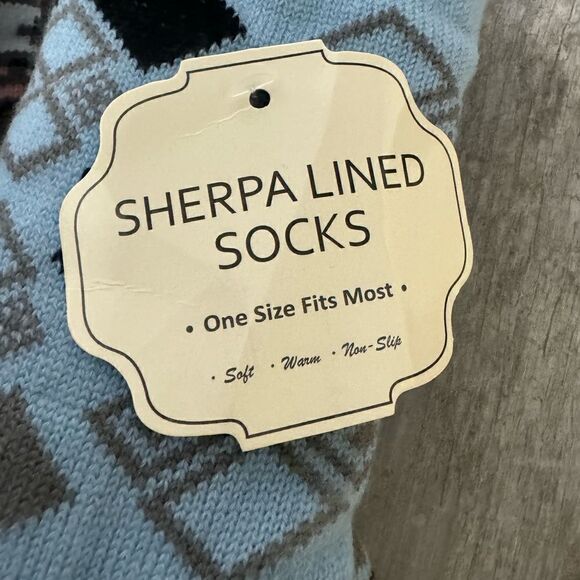 NWT Sherpa lined women’s slipper socks bundle - Picture 2 of 7